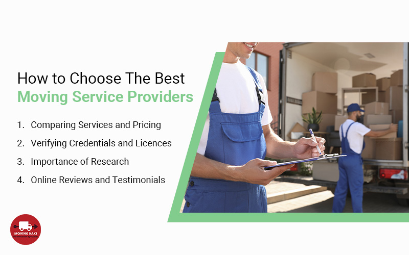 How to Choose The Best Moving Service Providers