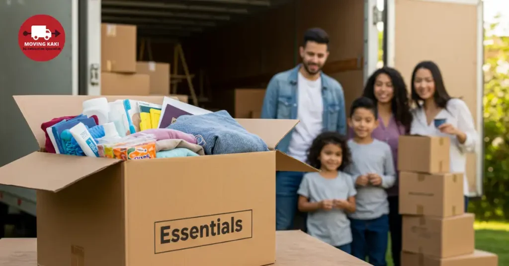 Failing to Pack a Moving Day Essentials Box