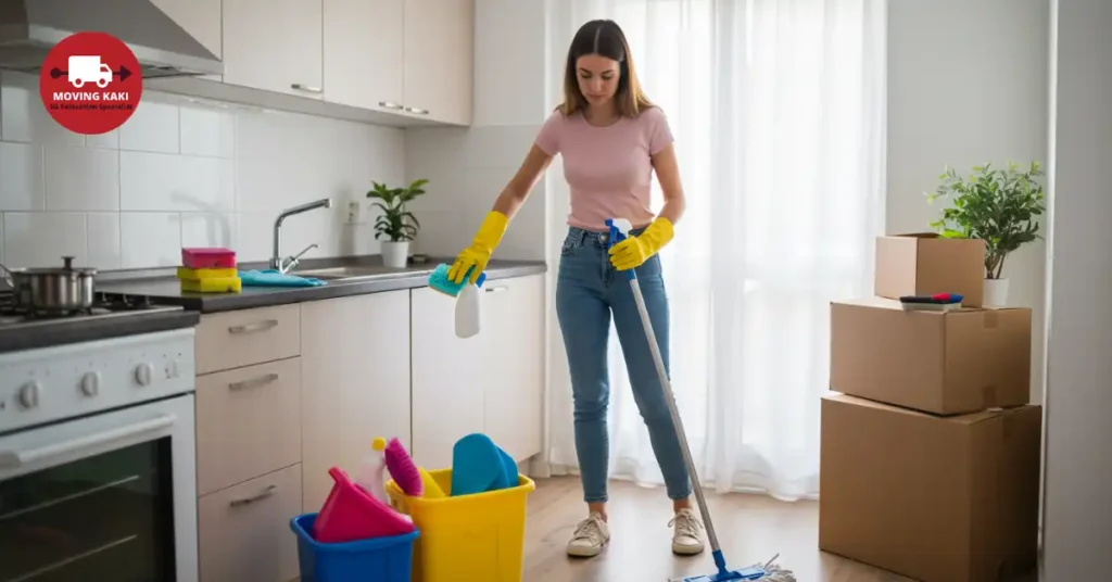 Not Cleaning the New Home Before Moving