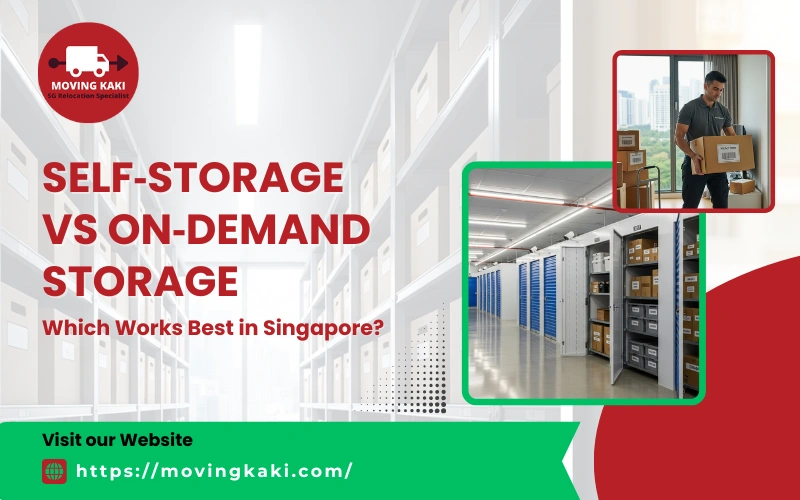 Comparison of self-storage and on-demand storage services in Singapore