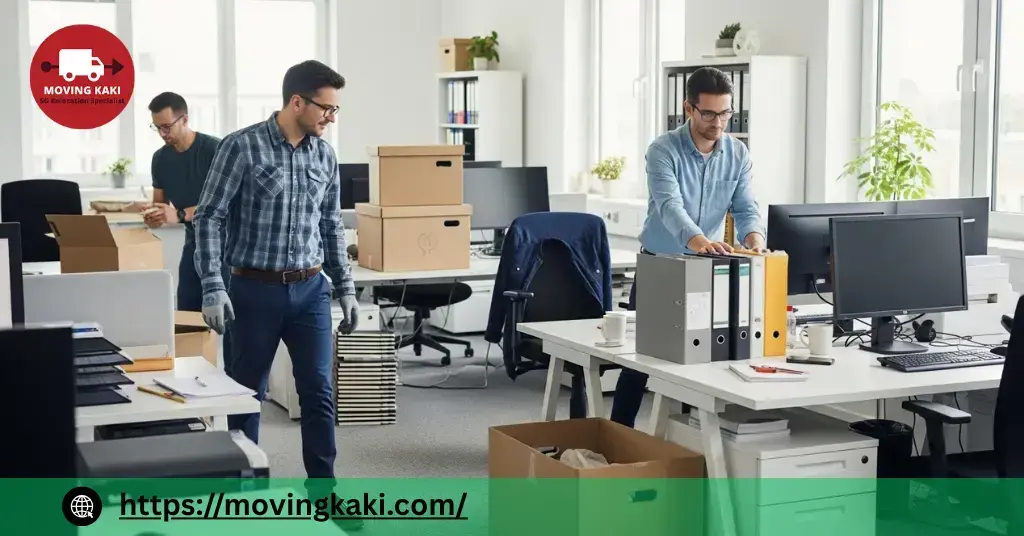 Cost-effective business storage solutions to save money during an office move, reducing downtime for the team