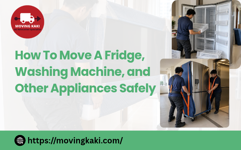 How To Move A Fridge, Washing Machine, and Other Appliances Safely